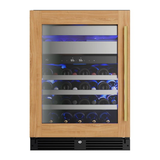 XO APPLIANCE XOU24WWGOL XO Appliance Wine and Weed 24"" Overlay Frame Glass Lh