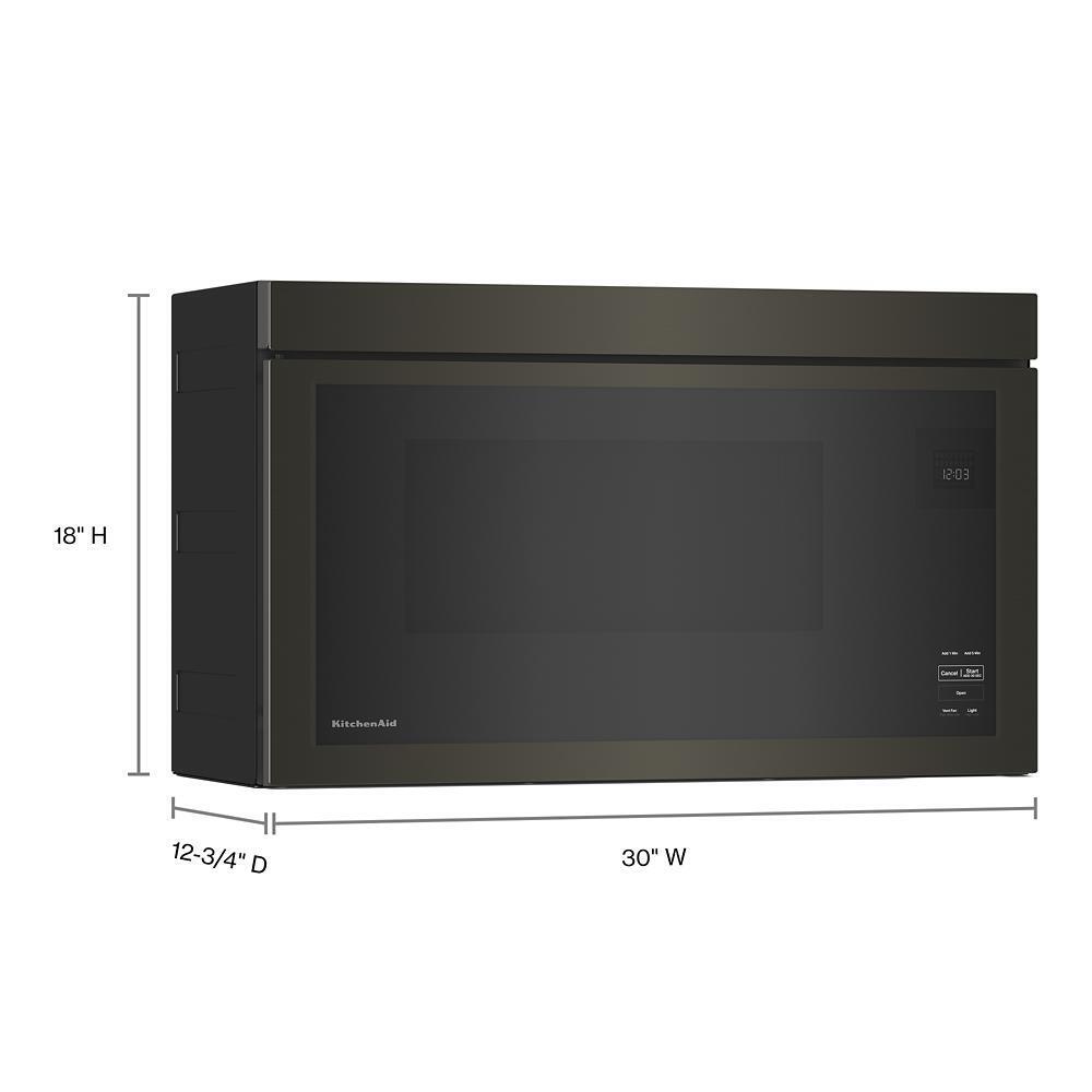 KITCHENAID KMMF330PBS KitchenAid Over-the-range Microwave With Flush Built-in Design