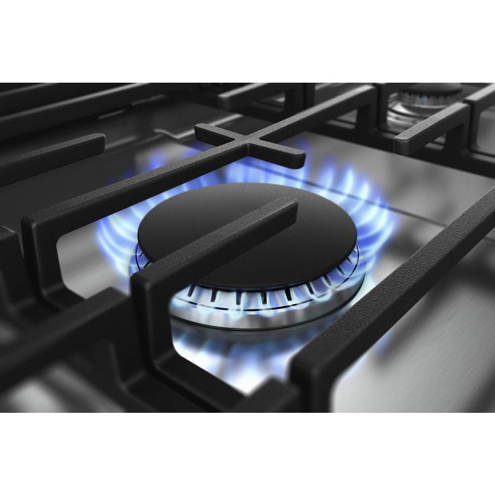 WHIRLPOOL WCG97US6HS Whirlpool 36-inch Gas Cooktop With Griddle - Stainless Steel