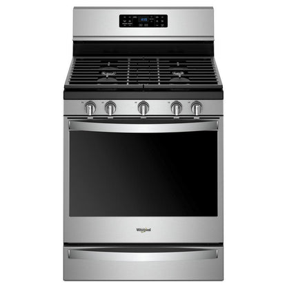 WHIRLPOOL WFG775H0HZ Whirlpool 30-inch,5.8 Cu Ft, Gas Freestanding Range With 5 Burners ...