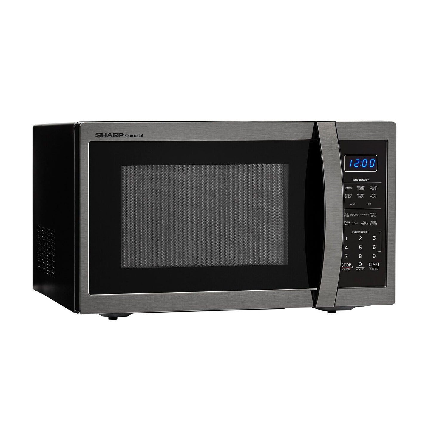 SHARP SMC1452CH Sharp Carousel Countertop Microwave Oven 1.4 Cu. Ft. 1100w Black ST...