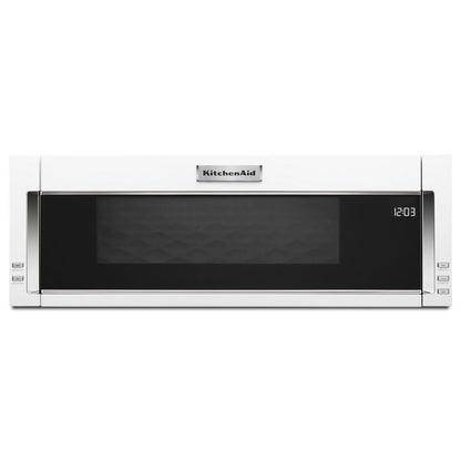 KITCHENAID KMLS311HWH KitchenAid 1000-watt Low Profile Microwave Hood Combination - White