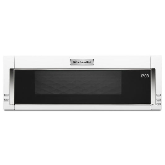 KITCHENAID KMLS311HWH KitchenAid 1000-watt Low Profile Microwave Hood Combination - White