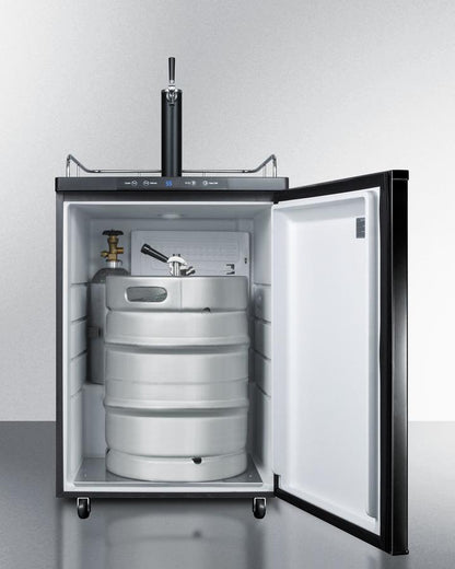 SUMMIT SBC635M Freestanding Commercial Beer Dispenser, Auto Defrost With Digital T...