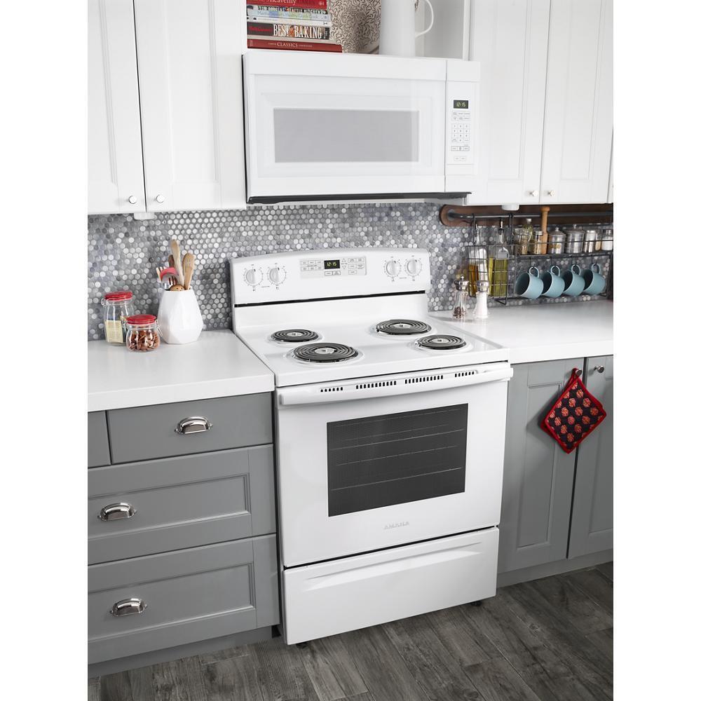 AMANA ACR4503SFW 30-inch Amana Electric Range With Self-clean Option - White