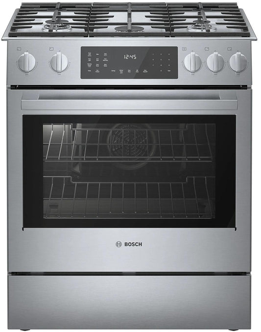BOSCH HDI8056U Bosch Dual Fuel Slide-in Range 30'' Stainless Steel