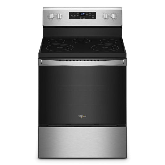 WHIRLPOOL WFE535S0LS 5.3 Cu. Ft. Whirlpool Electric 5-in-1 Air Fry Oven
