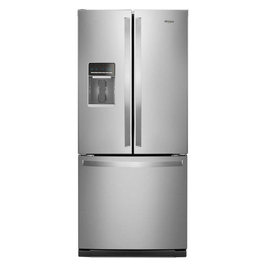 WHIRLPOOL WRF560SEHZ Whirlpool 30-inch Wide French Door Refrigerator - 20 Cu. Ft.