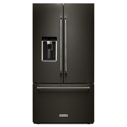 KITCHENAID KRFC704FBS Kitchenaid 23.8 Cu. Ft. 36"" Counter-depth French Door Platinum I...