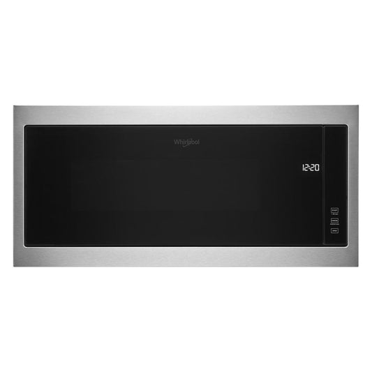WHIRLPOOL WMT50011KS 1.1 Cu. Ft. Built-in Microwave With Slim Trim Kit - 14"" Height