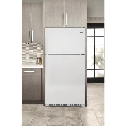 WHIRLPOOL WRT311FZDW White Whirlpool 33"" Wide Top-freezer Refrigerator With Ez CONNEC...