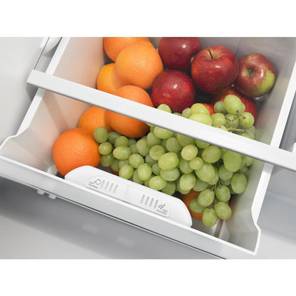 AMANA ART318FFDB 30-inch Wide Top-freezer Refrigerator With Glass Shelves - 18 Cu. F...