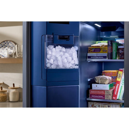 MAYTAG MRSF6636RZ 36-inch Wide Full-depth Side-by-side Refrigerator With Arctic Blue ...