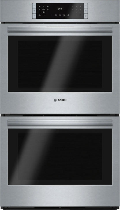 BOSCH HBL8651UC Bosch 30"" Double Wall Oven 800 Series - Stainless Steel