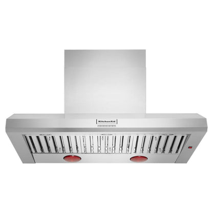 KITCHENAID KVWC958KSS 48'' 585 or 1170 Cfm Motor Class Commercial-style Wall-mount CANOPY...