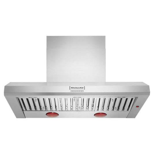 KITCHENAID KVWC958KSS 48'' 585 or 1170 Cfm Motor Class Commercial-style Wall-mount CANOPY...