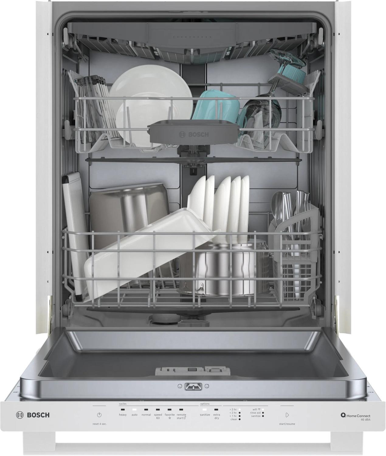 BOSCH SHX5AEM2N Bosch Dishwasher 24"" White