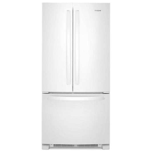 WHIRLPOOL WRFF5333PW Whirlpool 33-inch Wide French Door Refrigerator - 22 Cu. Ft.