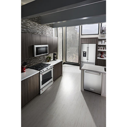 KITCHENAID KSGG700ESS Stainless Steel Kitchenaid 30-inch 5-burner Gas Slide-in CONVECT...