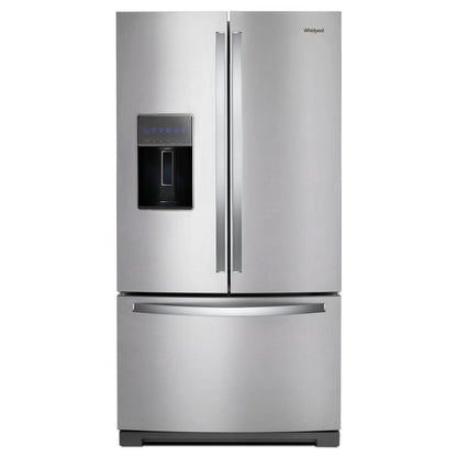 WHIRLPOOL WRF757SDHZ Whirlpool 36-inch Wide French Door Refrigerator - 27 Cu. Ft. - F...