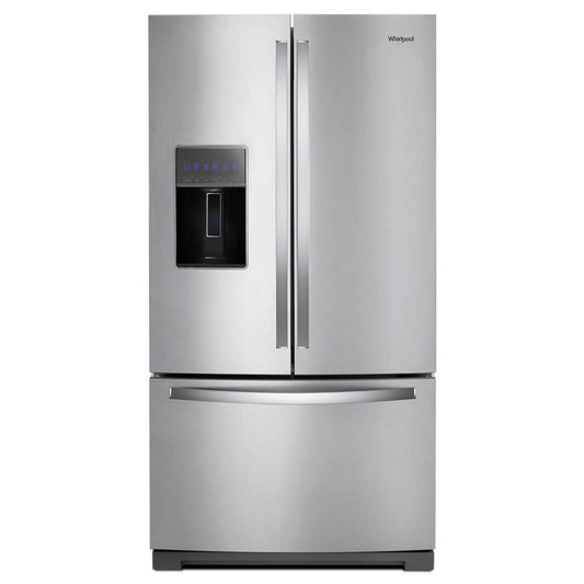 WHIRLPOOL WRF757SDHZ Whirlpool 36-inch Wide French Door Refrigerator - 27 Cu. Ft. - F...
