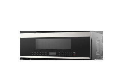 XO APPLIANCE XOOTR30LPS 30""w Otr 1000w 400cfm 1.2 Cu Ft - Low Profile Black Glass