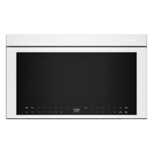 KITCHENAID KMMF530PWH Kitchenaid Multifunction Over-the-range Microwave Oven With FLUS...