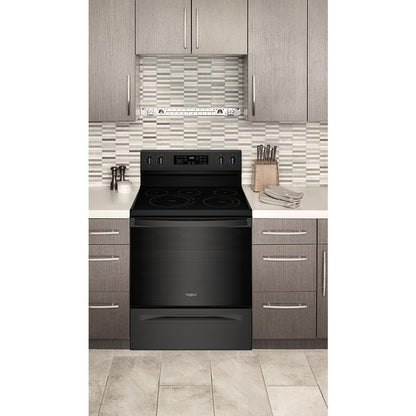 WHIRLPOOL WFE550S0LB 5.3 Cu. Ft. Whirlpool Electric 5-in-1 Air Fry Oven