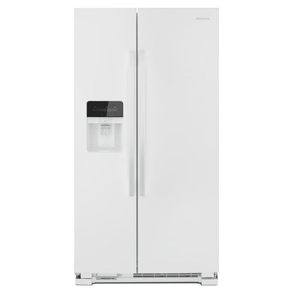 AMANA ASI2575GRW 36-inch Side-by-side Refrigerator With Dual Pad External Ice and WA...