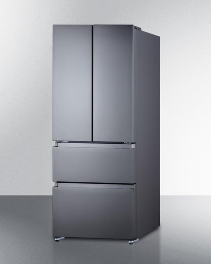 SUMMIT FDRD152PL Summit 27.5"" Wide French Door Refrigerator-freezer