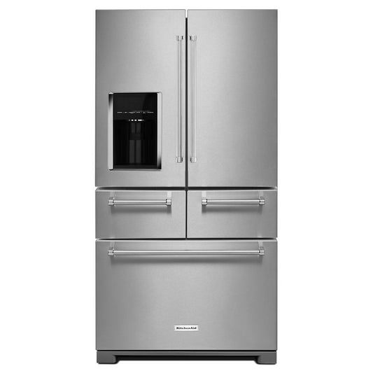 KITCHENAID KRMF706ESS Stainless Steel Kitchenaid 25.8 Cu. Ft. 36"" Multi-door FREESTAND...