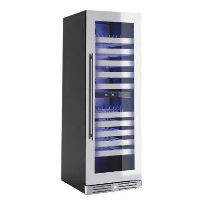 XO APPLIANCE XOU2470WDZGS XO Appliance Tall Dual Zone Wine Ss Glass