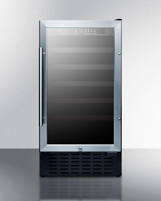 SUMMIT SWC1840B 18"" Wide Wine Cellar for Built-in or Freestanding Use, With DIGITAL...