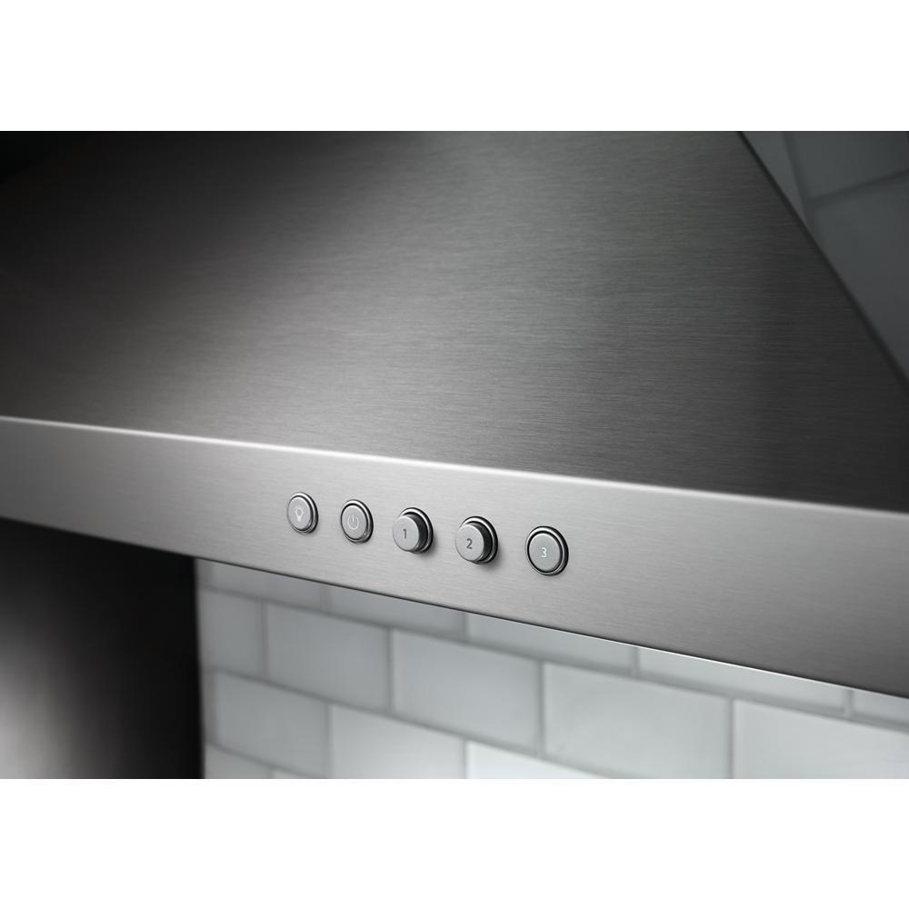 KITCHENAID KVWB406DSS Stainless Steel Kitchenaid 36'' Wall-mount, 3-speed Canopy Hood