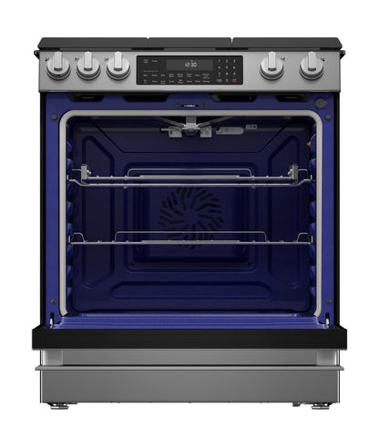 SHARP SSG3065JS Sharp 30 In. Gas Convection Slide-in Range With Air Fry