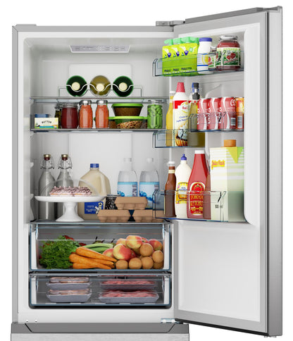 SHARP SJB1255GS Sharp 24 In. Bottom-freezer Counter-depth Refrigerator