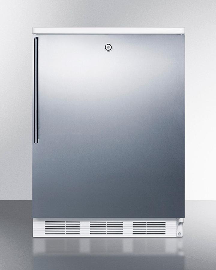 SUMMIT FF7LWSSHV Commercially Listed Freestanding All-refrigerator for General PURPO...