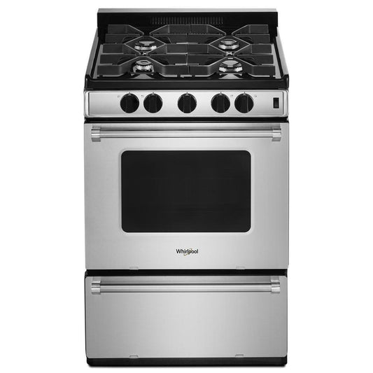 WHIRLPOOL WFG500M4HS Whirlpool 24-inch Freestanding Gas Range With Sealed Burners