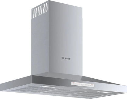 BOSCH HCP50652UC 300 Series 30"" Pyramid Canopy Chimney Hood, 600 Cfm, Hcp50652uc, ST...