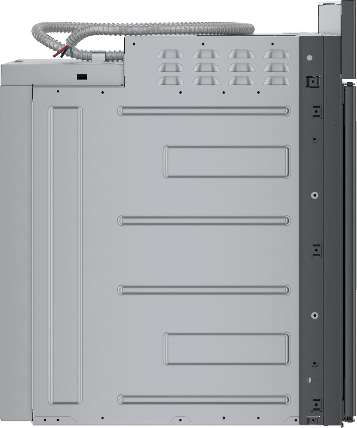 BOSCH HBL8444LUC 800 Series Single Wall Oven 30'' Left Sideopening Door, Black STAIN...