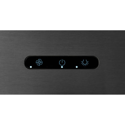 BROAN EW4830BLS Broan 30-inch Convertible Wall-mount Chimney Range Hood, 400 CFM...