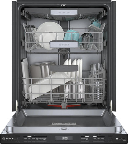 BOSCH SHP78CM6N Bosch 800 Series Dishwasher 24"" Black
