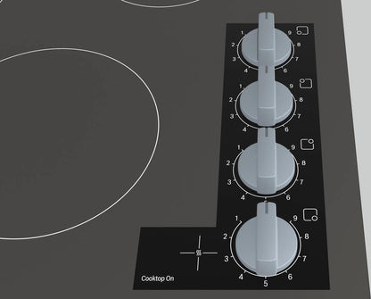 BOSCH NEM5466UC Bosch 24"" Electric Cooktop 500 Series - Black Frameless