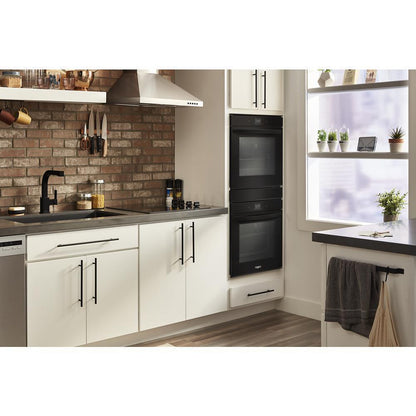 WHIRLPOOL WOD52ES4MB Whirlpool 5.8 Cu. Ft. 24 Inch Double Wall Oven With Convection