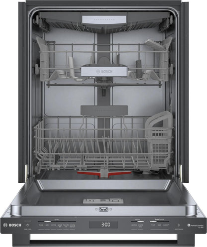 BOSCH SHX78CM4N Bosch 800 Series Dishwasher 24"" Black Inox