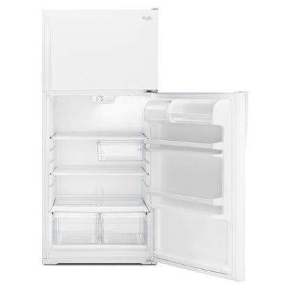 WHIRLPOOL WRT314TFDW Whirlpool 28"" Wide Top-freezer Refrigerator With Optional Icemaker