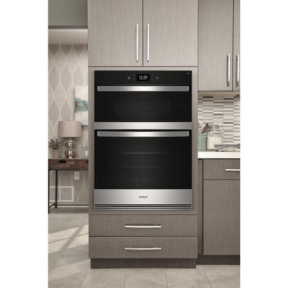 WHIRLPOOL WOEC7027PZ Whirlpool 4.3 Cu. Ft. Wall Oven Microwave Combo With Air Fry