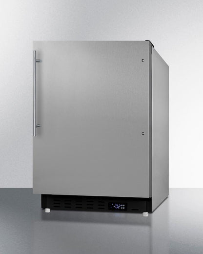 SUMMIT ALFZ37BCSSHV Summit 20"" Wide Built-in All-freezer, Ada Compliant