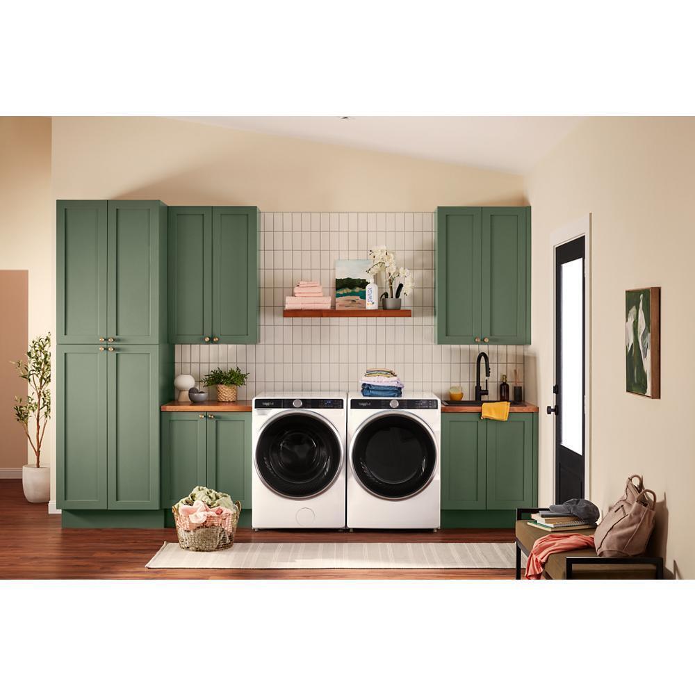 WHIRLPOOL WFW6720RW 5.0 Cu. Ft. Smart Front Load Energy Star Washer With the FRESHFL...