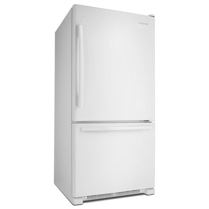 AMANA ABB2224BRW 21.9 Cu. Ft. Energy Star Qualified Bottom-freezer Refrigerator -...